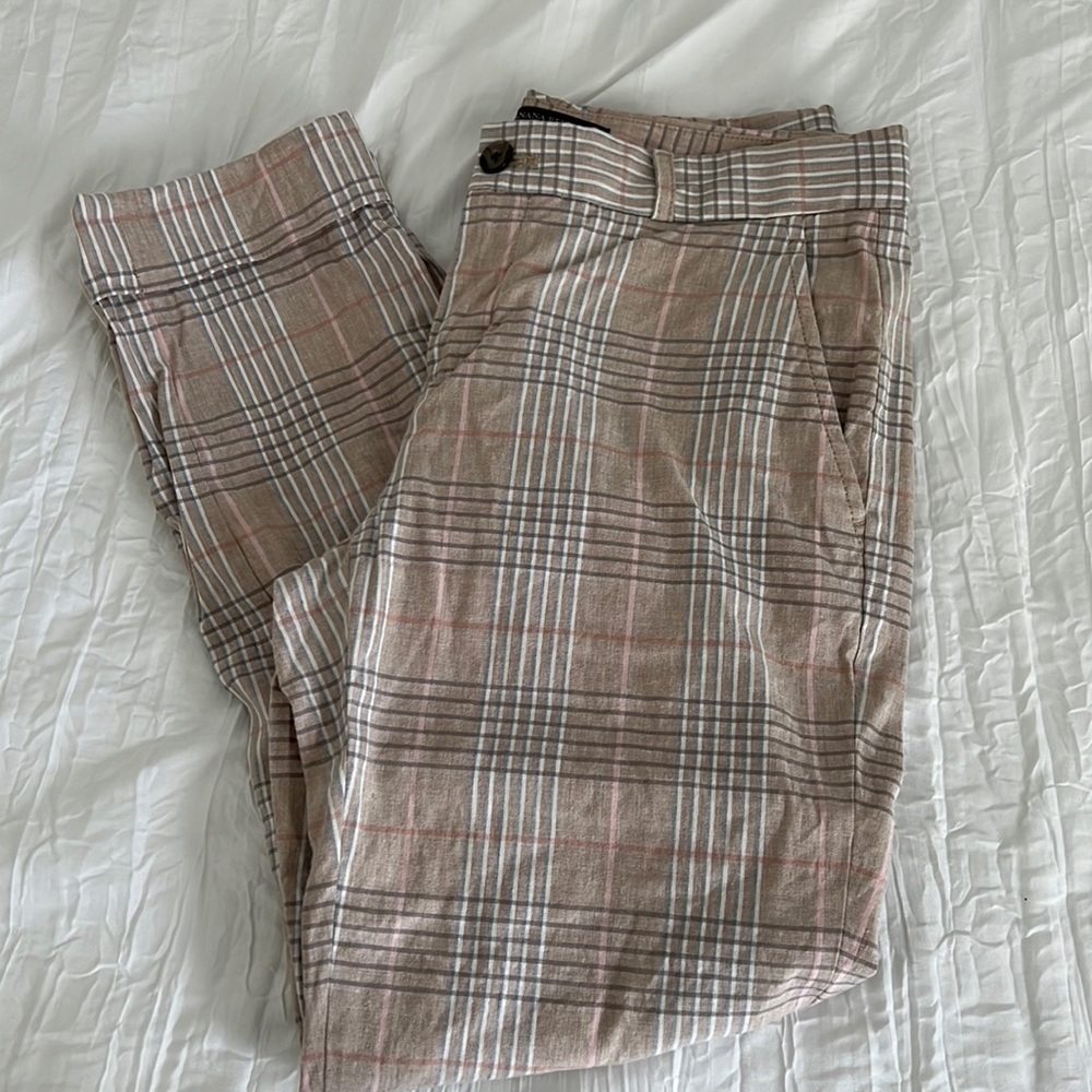 BANANA REPUBLIC linen trausers